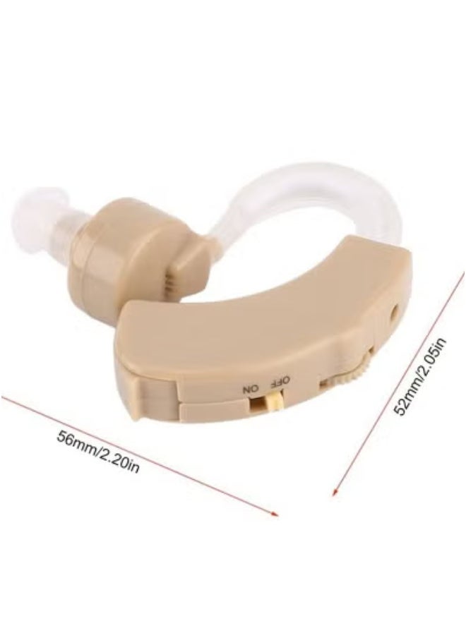 JAJEEK Hearing Aid Machine – Cyber Sonic Sound Amplifier for Adults and Seniors – Lightweight Behind-the-Ear Device with Adjustable Volume – Comfortable, Discreet Hearing Support for Left or Right Ear – Clear Sound Enhancement for Daily Use  - Image 2