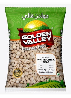 Golden Valley White Chickpeas 14 Mm Kabuli Chana White Chana / Chhole 1 Kg