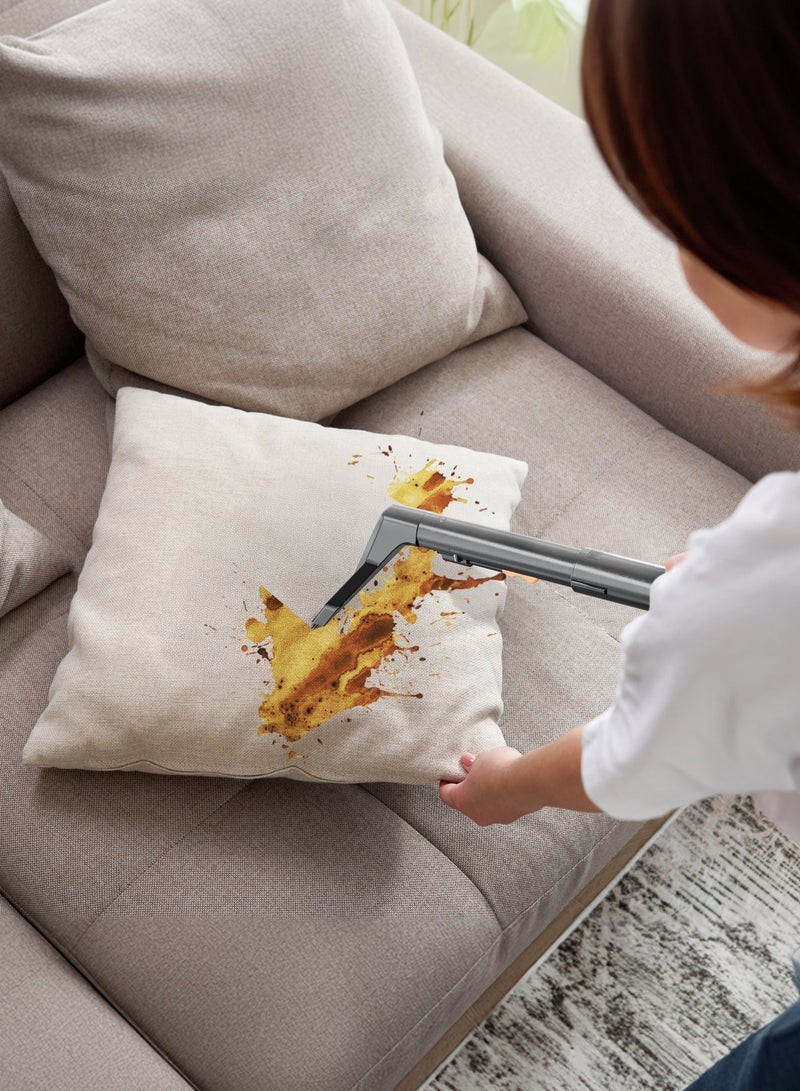 بورودو منظف سجادة بقوة شفط 11kPa، منظف أريكة مع خزانين مائيين، آلة تنظيف قوية لإزالة البقع، منظف بقع مع أدوات متعددة الاستخدامات، منظف للبقع العميقة بقدرة 500 واط للاستخدام في المنزل/المكتب/السيارة. - Image 3