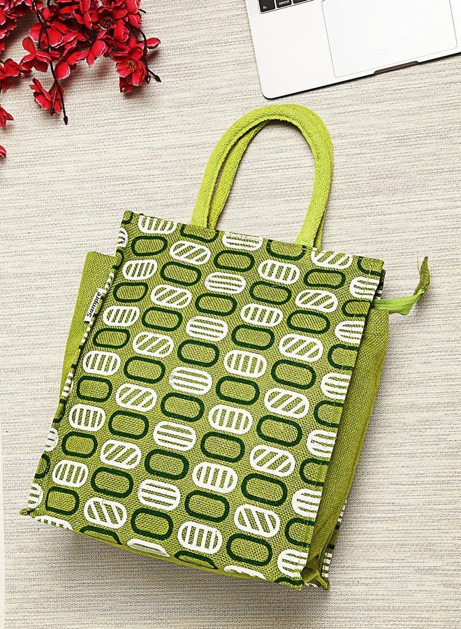 ENSAC حقيبة كتف أنيقة ومريحة من إنساك للنساء والفتيات (عبوة من قطعتين) (HANDY-23cBLKWHT-SHAPE-03cGRN-02) - Image 4