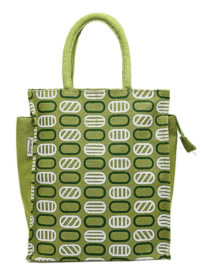 ENSAC حقيبة كتف أنيقة ومريحة من إنساك للنساء والفتيات (عبوة من قطعتين) (HANDY-23cBLKWHT-SHAPE-03cGRN-02) - Image 5