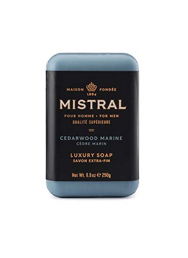 mistral - Bar Soap Organic Cedarwood Marine Large - Image 1