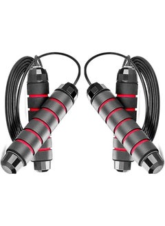 Trustful Jump Rope - Red, Silicone-based Foam Grip, Polyurethane Foam Handle, Plastic Material, Adjustable Length, Portable, Versatile for Cardio, Fitness, Weight Loss, Crossfit, MMA