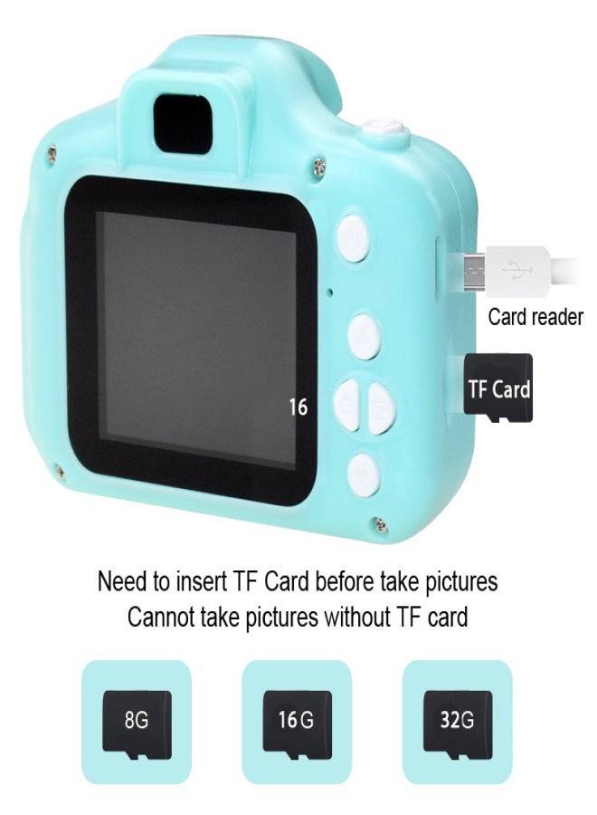 X200 high definition children's digital camera, cartoon camera cross-border portable SLR camera pink 32G - Image 4