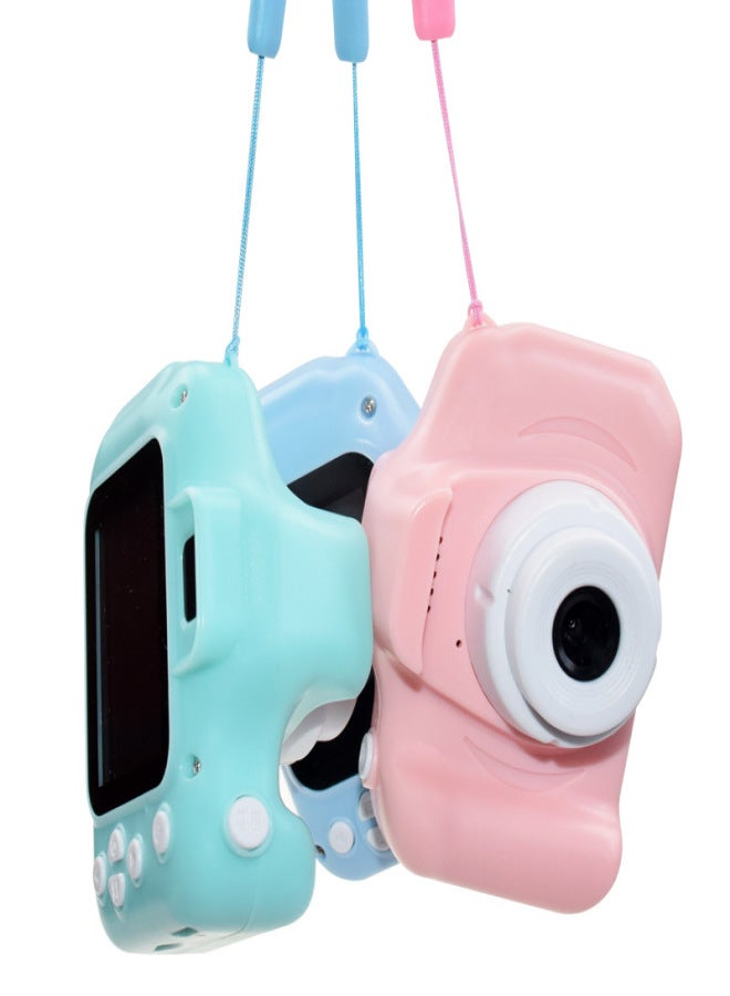 X200 high definition children's digital camera, cartoon camera cross-border portable SLR camera pink 32G - Image 5