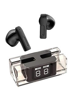 Wireless Earbuds Bluetooth Orange in Ear Headphones for iPhone Android Transparent Blue Tooth 5.3 Ear Buds True Wireless Earphones Audifonos Bluetooth Inalambricos TWS Cordless Earbud for Teens Kids