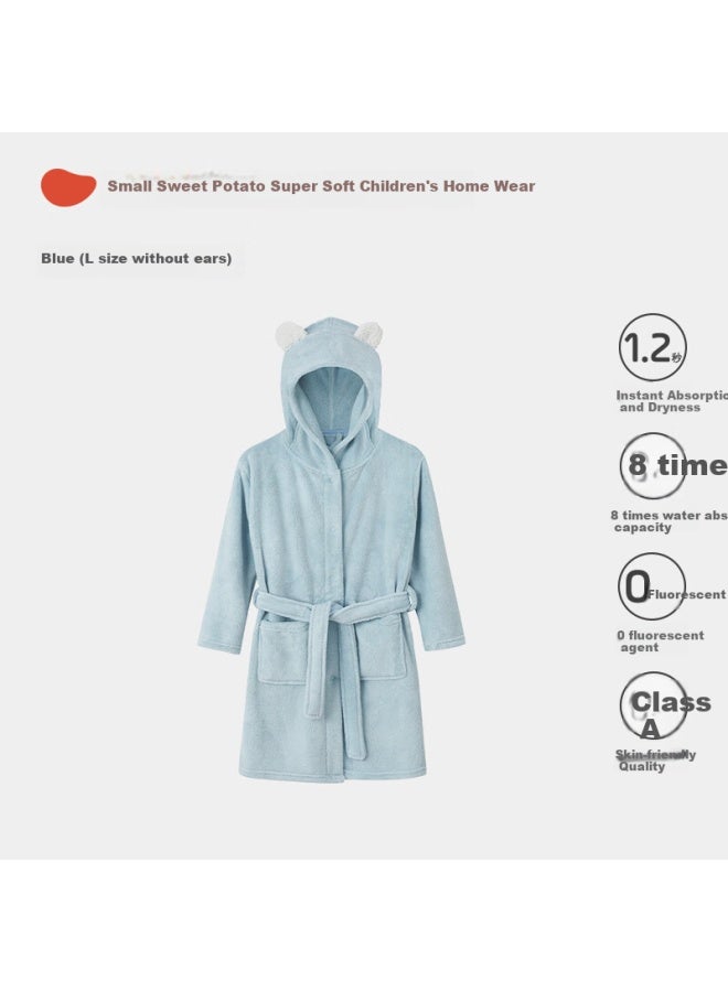 Potatokids Sweet Potato Kids Children's Bathrobe Quick-drying Hooded Boys And Girls - Image 5