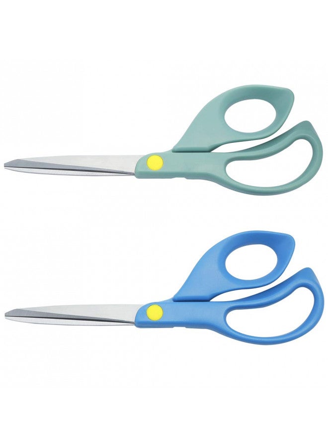 YAZEMKEL Left-Hand Scissors Stainless Steel 3-Pack, 8 inch - Image 2