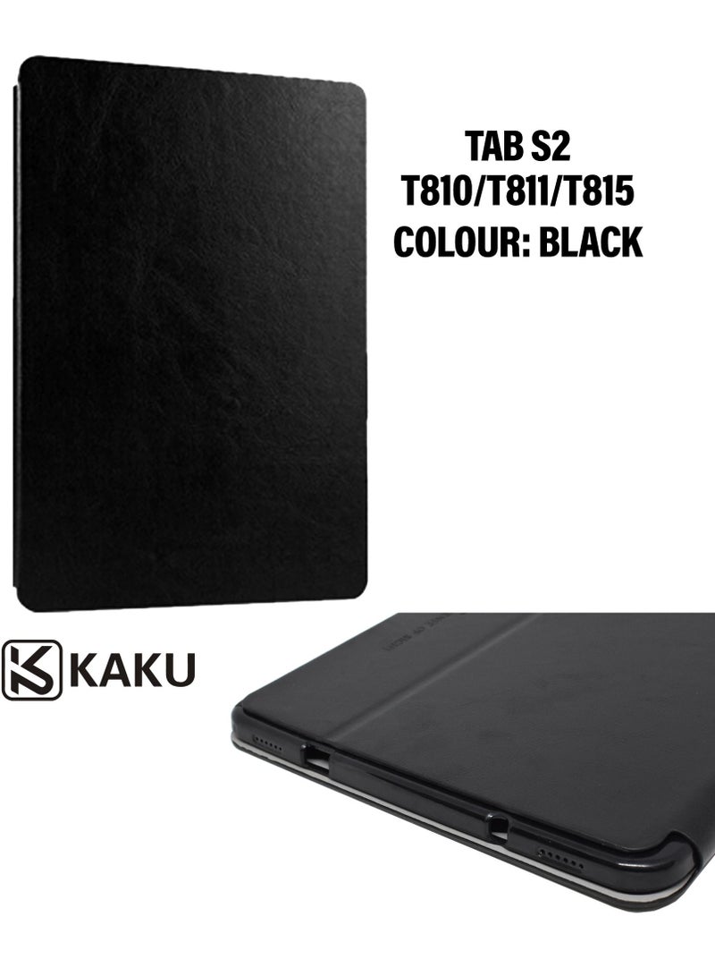 Kaku Tablet S2 Kaku Case, Leather Protective Case Cover For Samsung Galaxy Tab S2 T810/T811/T815 Black Colour - Image 1