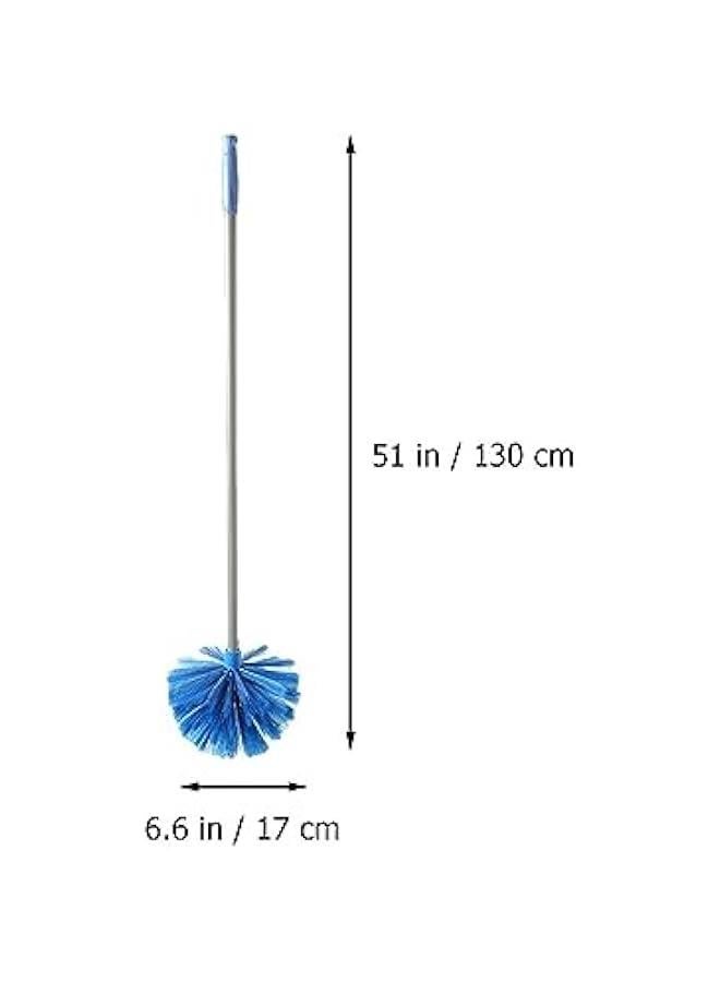 Cobweb Duster with Extension Pole 51 Inch Webster Cobweb Duster Spider Web Brush for High Ceilings Corners Outdoor Indoor Web Cleaning - Image 5