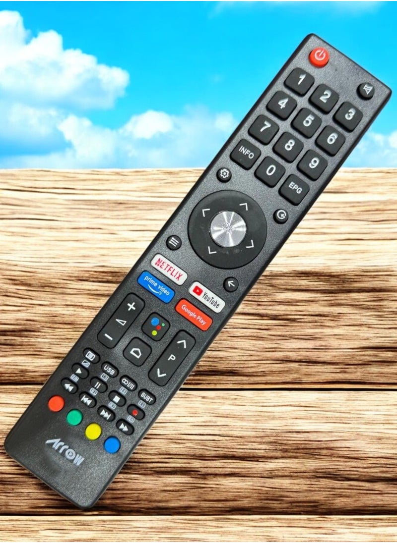 Arrow - Smart Universal Remote Control for Smart TVs with Streaming App Shortcuts - Image 1