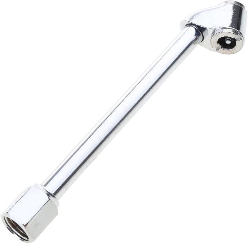 Upgraded Stainless Steel 1 4 Inch NPT Air Chuck Tire Inflator For Car Motorbike - Image 2