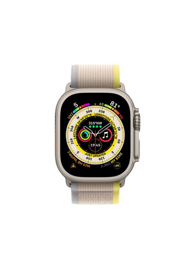 SHOPI - Trail Loop Compatible with Apple Watch Band 49mm 45mm 44mm 42mm 41mm 40mm 38mm, Nylon Weave Sport Loop Men Women Adjustable Pull Tab Strap for Apple Watch Ultra iWatch Series 8 7 6 5 4 3 2 1 SE - Image 1