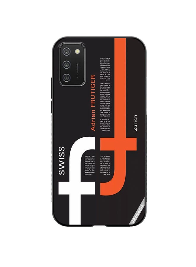 VR CREATIVE Protective Case Cover For Samsung Galaxy A02s Swiss Zurich Design Multicolour - Image 1