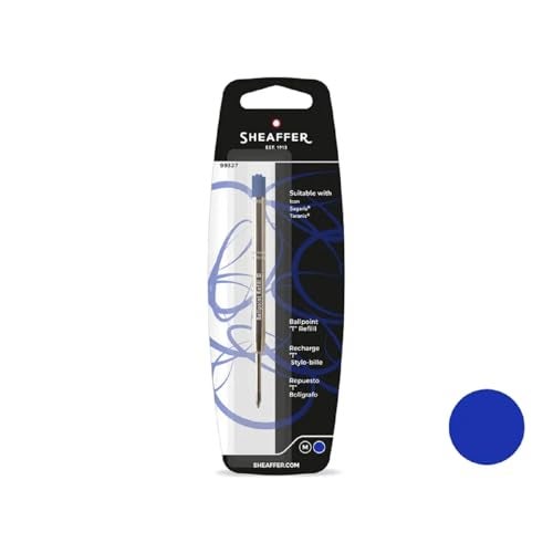 Sheaffer Ballpoint Refill T Style - Blue Medium | Compatible with Sheaffer Sagaris, Icon and Taranis Ballpoint Collections - Image 4