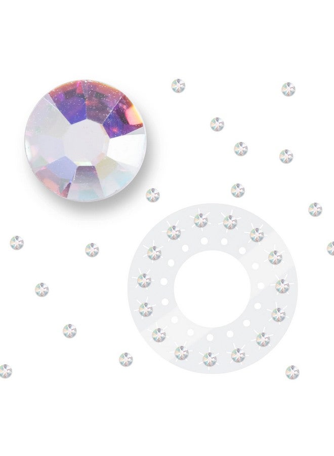 Blinger blinger Crystal Refill Pack | 5 Discs - 75 Precision-Cut Glass Crystals | Styling Tool not included | Crystal Aurore Boreale 5 mm - Image 1