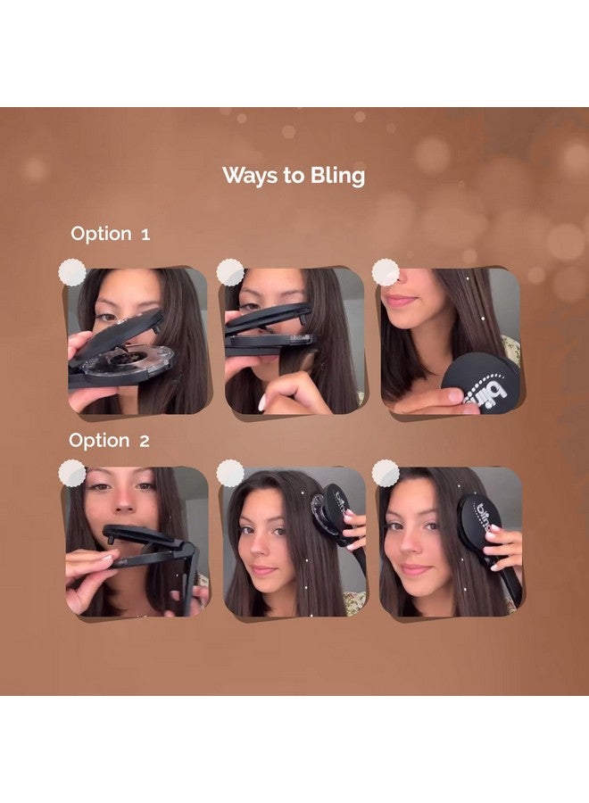 Blinger blinger Crystal Refill Pack | 5 Discs - 75 Precision-Cut Glass Crystals | Styling Tool not included | Crystal Aurore Boreale 5 mm - Image 5