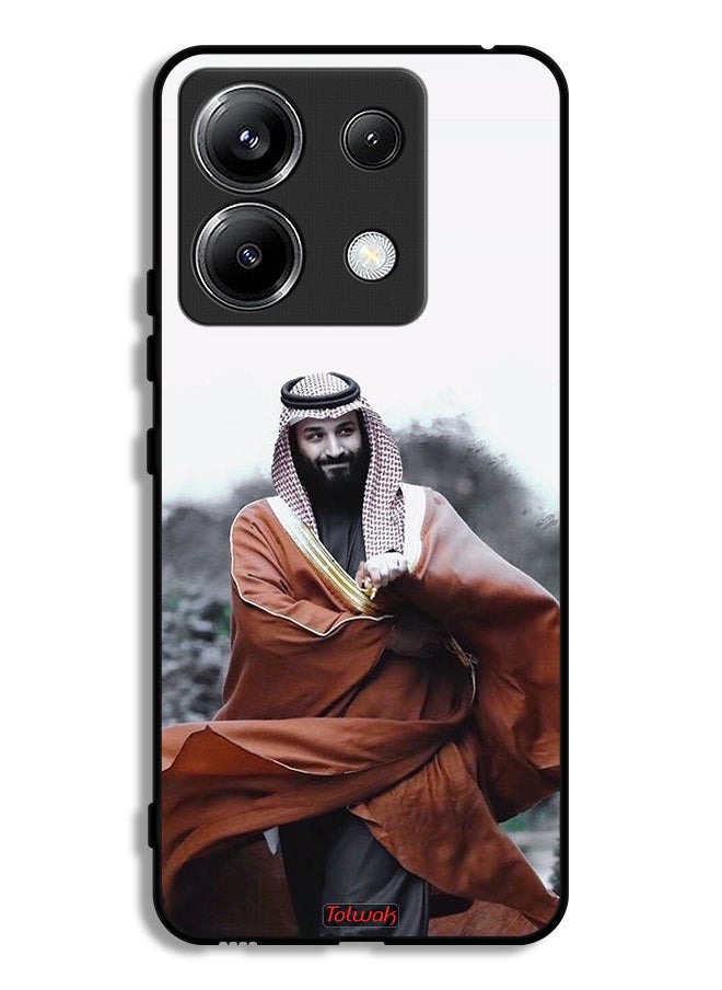 Tolwak Xiaomi Redmi Note 13 Pro 5G Protective Case Cover Muhammad Bin Salman Bin Abdulaziz  - Image 1