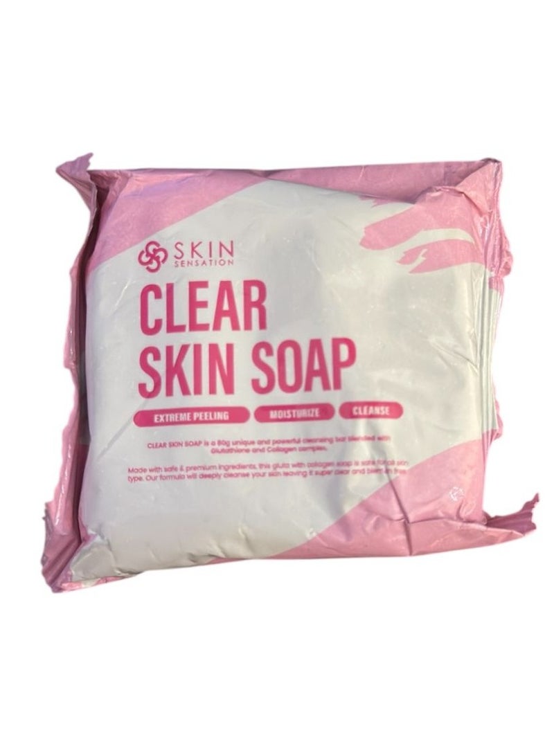 سكين صابونة لبشرة صافية 80 جرام