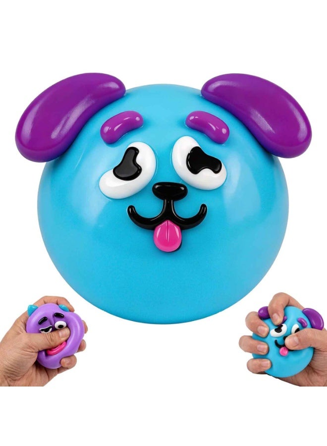 New Squishy Dog Face Swap Soft Slow Rising Squishy Toy, Cute Sensory Fidget Squeeze Toy, Stress Anxiety Relief Decompression Squishies for Adults Kids - Image 1