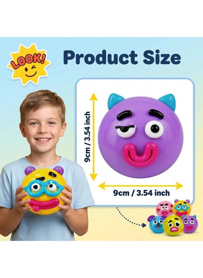 New Squishy Dog Face Swap Soft Slow Rising Squishy Toy, Cute Sensory Fidget Squeeze Toy, Stress Anxiety Relief Decompression Squishies for Adults Kids - Image 4