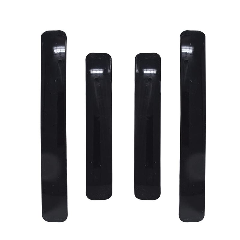 GFX Stainless Steel Car Door Edge Protector Guard Scratch (4Pcs) (Venus-Black) - Image 2