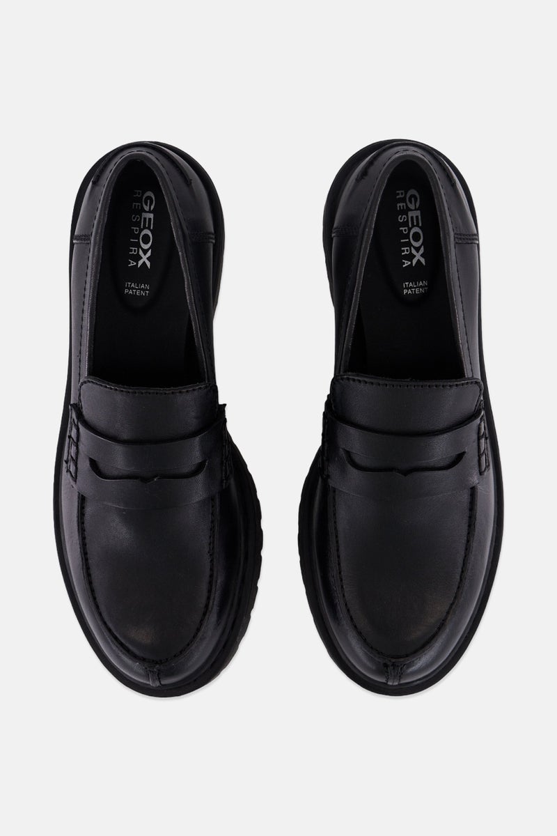 GEOX Women D Bleyze K Slip On Casual Shoes, Black - Image 2