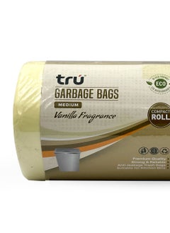Tru Vanilla Scented Garbage Bags Compact Roll 60x90cm 30 Gallon ( 20pc x 3 Rolls ) 60 bags  - Image 3