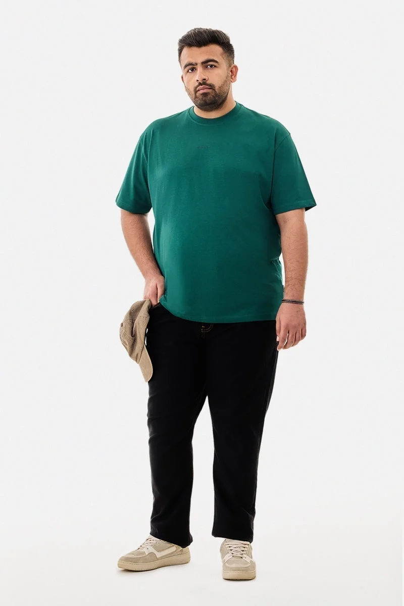 سنيتش 100% Cotton Oversized Plus Size T-Shirt