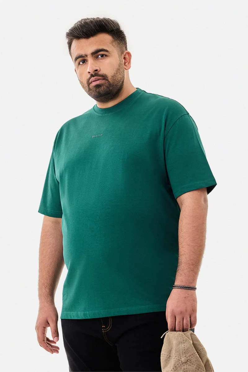 سنيتش 100% Cotton Oversized Plus Size T-Shirt
