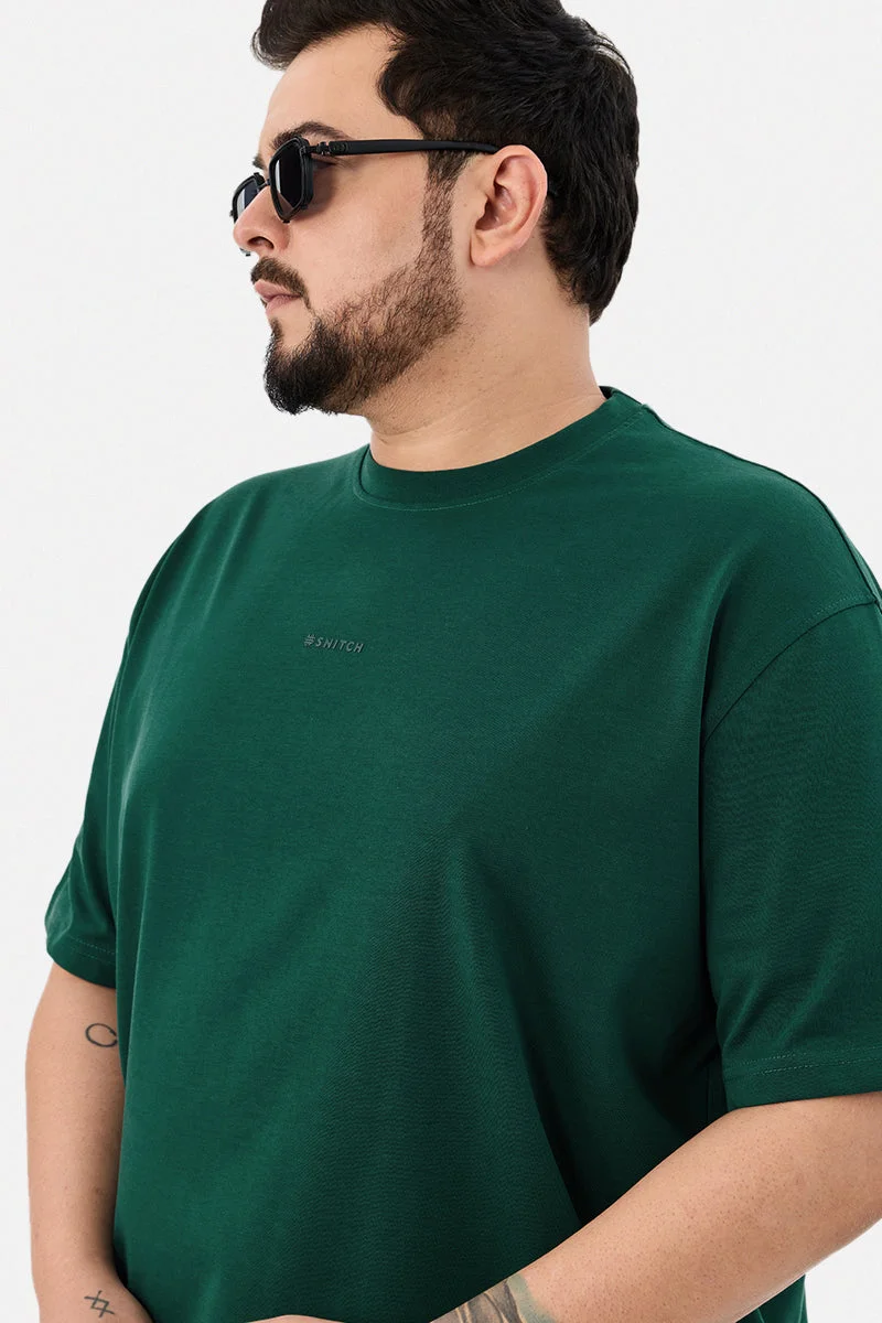 سنيتش 100% Cotton Oversized Plus Size T-Shirt