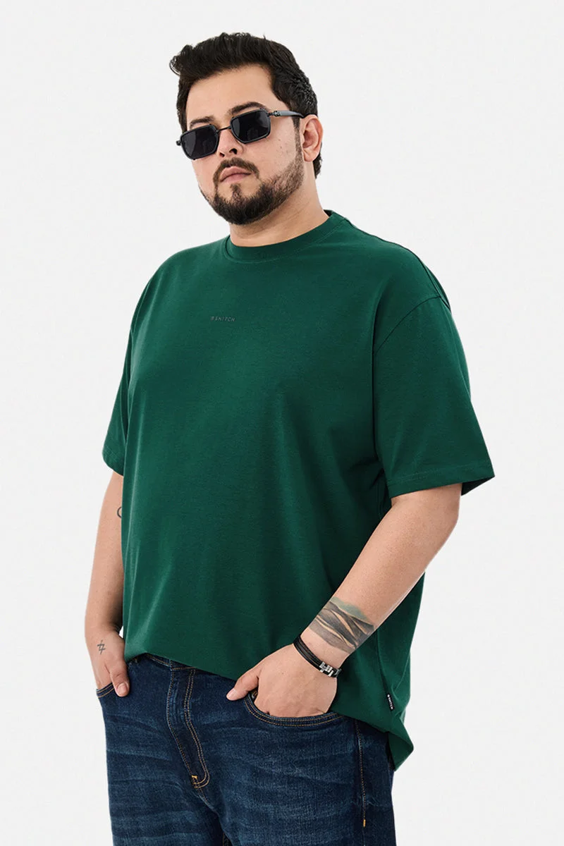 سنيتش 100% Cotton Oversized Plus Size T-Shirt