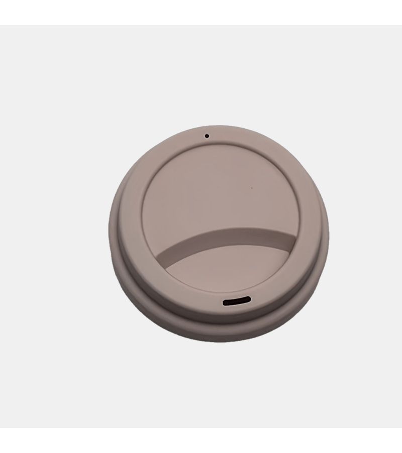 Light Blue Silicone Mug Lid Set 4pcs Travel Coffee Cup Lid Reusable - Image 2