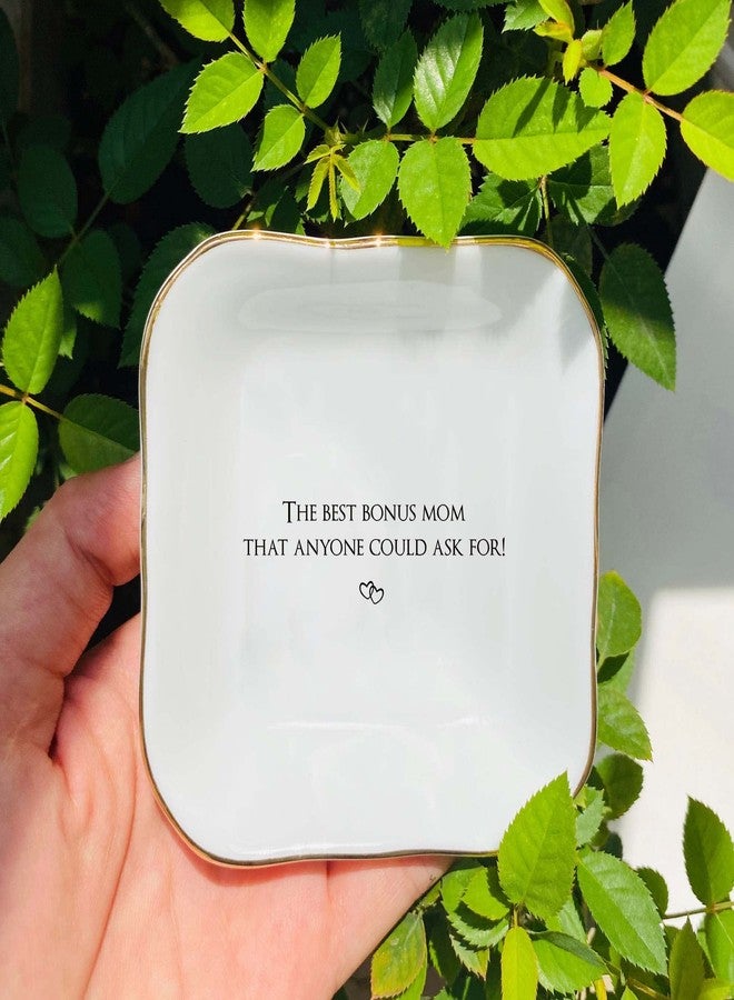 BAT TRANG Ceramic Jewelry Dish-Wedding Gifts for Mom-Mother of The Bride Gift from Bride-Mother of The Groom Gift-Mom Birthday Gift from Daughter (Bonus Mom) - Image 4