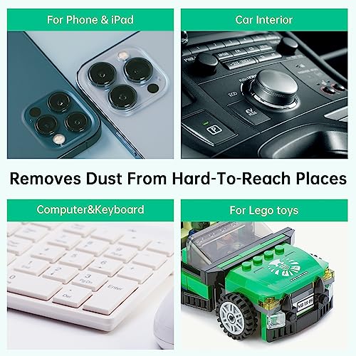 iDuster Compressed Canned Air Duster for Computer - Disposable Electronic Keyboard Cleaner for Cleaning Duster, 3PCS(3.5oz) - Image 3