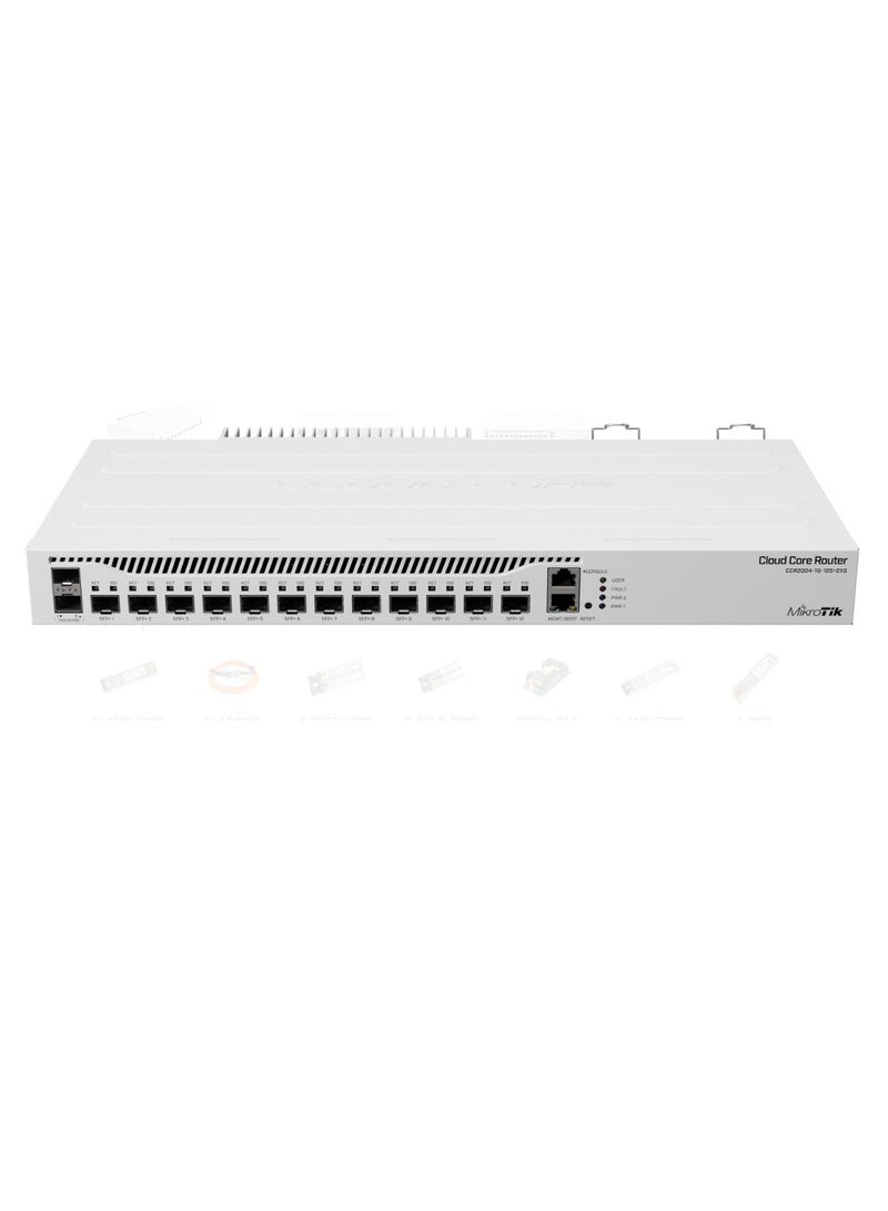 Mikro Tik MikroTik CCR2004-1G-12S+2XS Gigabit Ethernet Router - Image 1