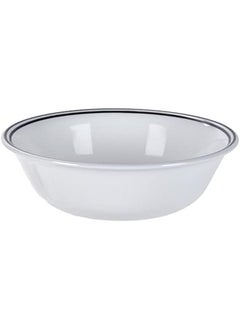 Corelle 18 Piece Vitrelle Glass City Block Chip And Break Resistant Dinner Set Service For 6 Black  - Image 4
