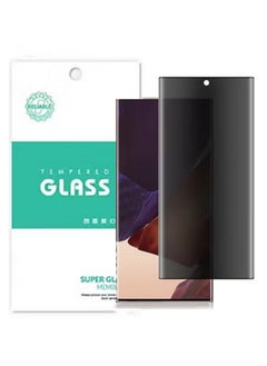 Generic 1Pack Privacy Screen Protector Tempered Glass for Samsung Galaxy Note 20 Ultra , Scratch-Resistant, Anti Spy  - Image 1