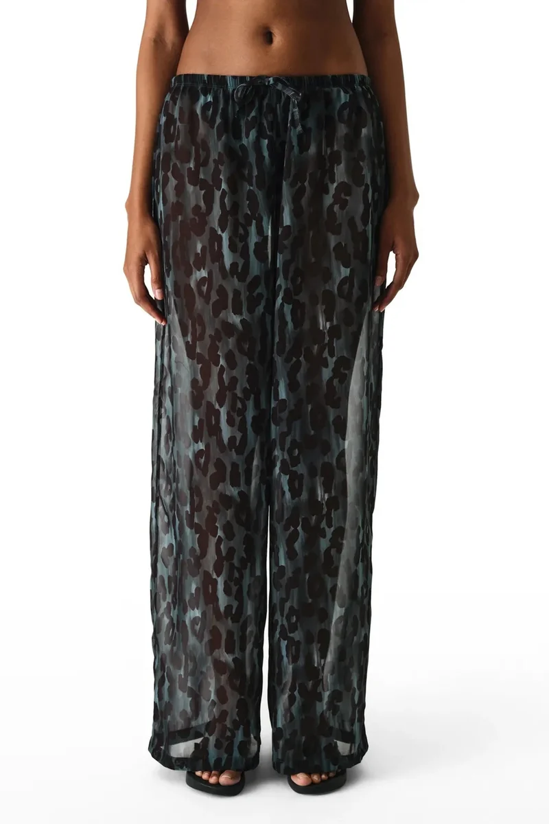 Penti PENTI Clove Leopard Print Trousers