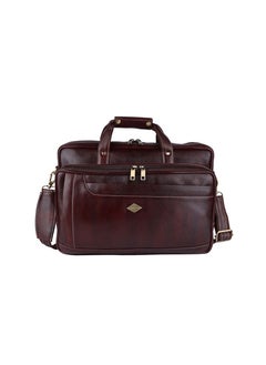 LAVERI LEATHER Genuine Leather Office And Travel Document Laptop bag Style 521  - Image 1