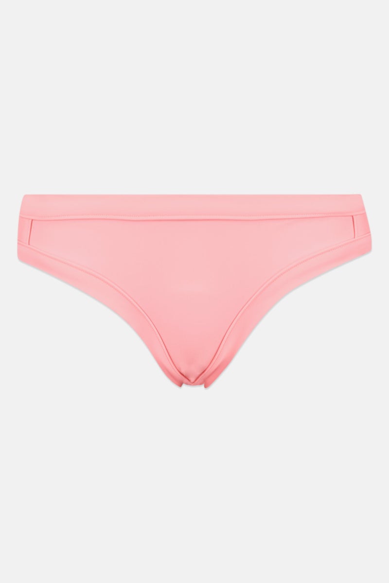 RIP CURL Women Plain Bikini Bottom, Pink - Image 1