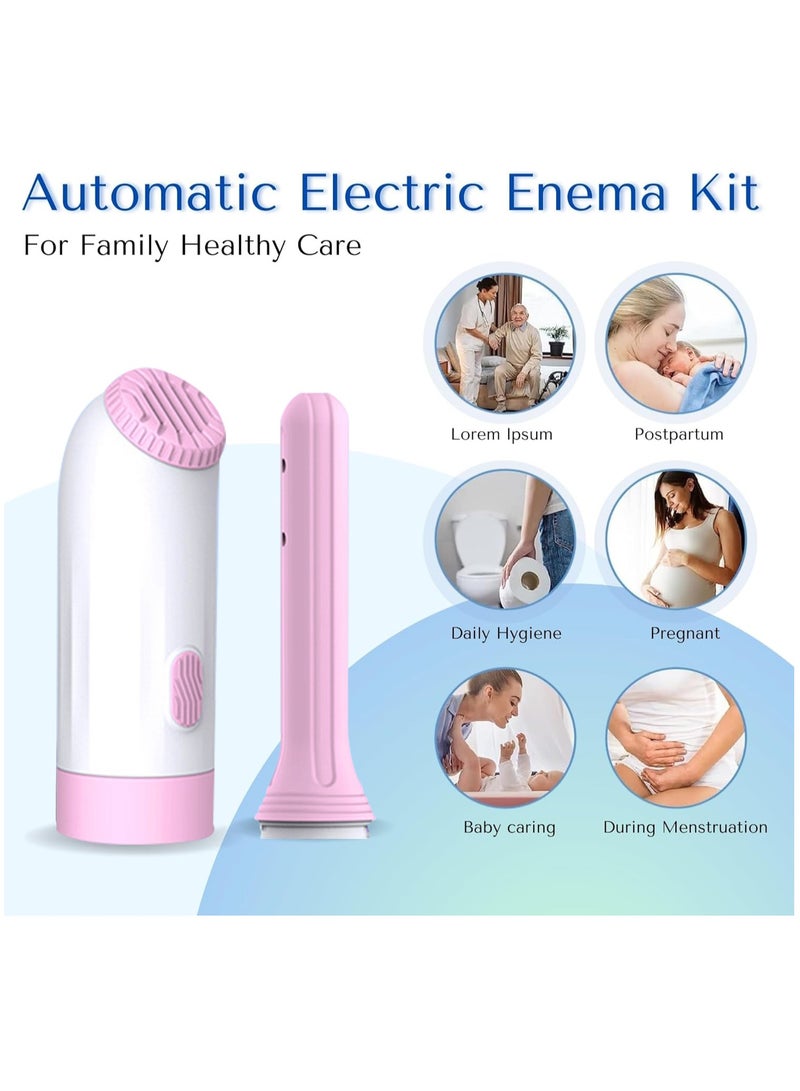 XiuWoo Portable IPX7 Waterproof Rechargeable Electric Bidet, Premium Travel Shatta, Handheld Sprayer for Personal Hygiene with 3 Speed ​​Automatic Irrigator, Water Bottle, Replaceable Rinse Head  - Image 2