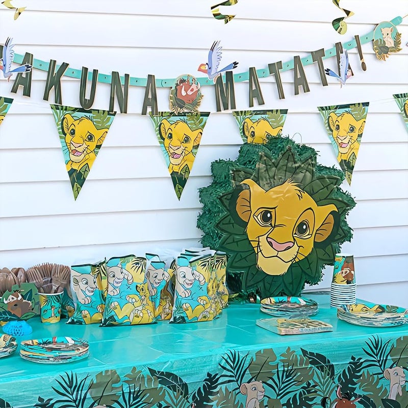 Unique 7Piece Disney Lion King Party Decorating Kit Multicolor 1 Pack - Image 3