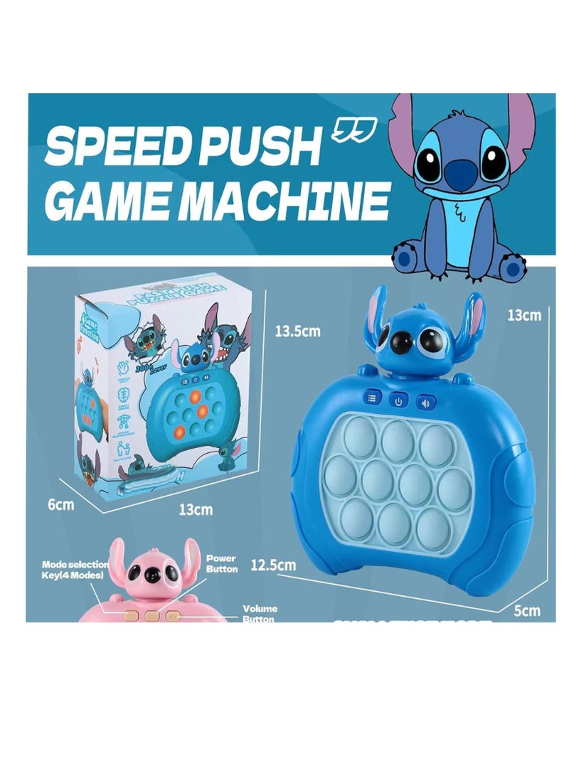 Stitch Pop Push Fidget Toy, Fast Push Bubble Game Controller, Stitch Bubble Sensory Toy, Stitch Pop Puzzle Toy Gift for Teens, Stress Relief Toys for Kids and Adults (N) - Image 3