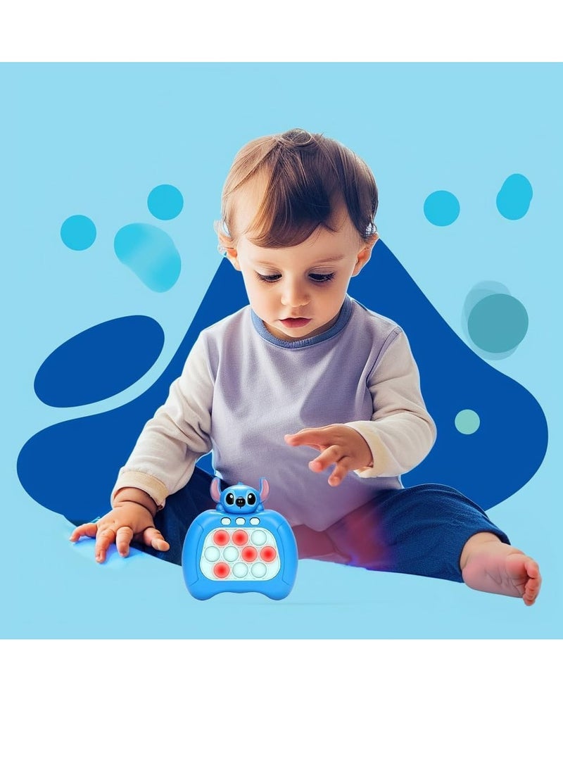 Stitch Pop Push Fidget Toy, Fast Push Bubble Game Controller, Stitch Bubble Sensory Toy, Stitch Pop Puzzle Toy Gift for Teens, Stress Relief Toys for Kids and Adults (N) - Image 4