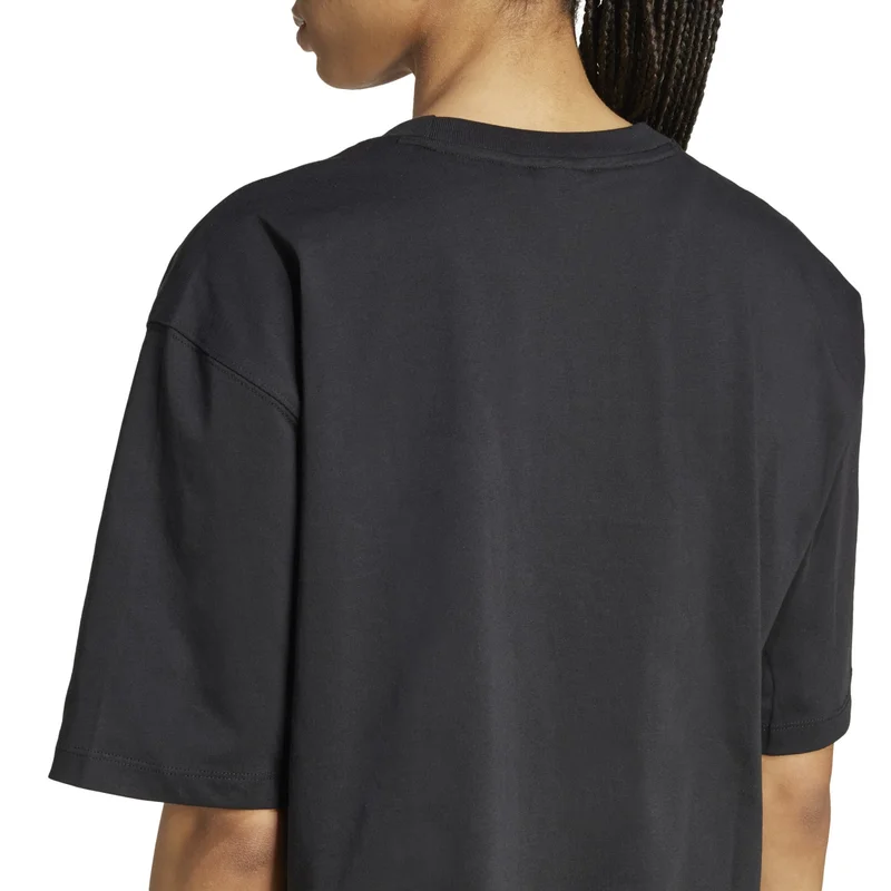 Adidas ESS CROP TEE Black Originals Women T-SHIRTS
