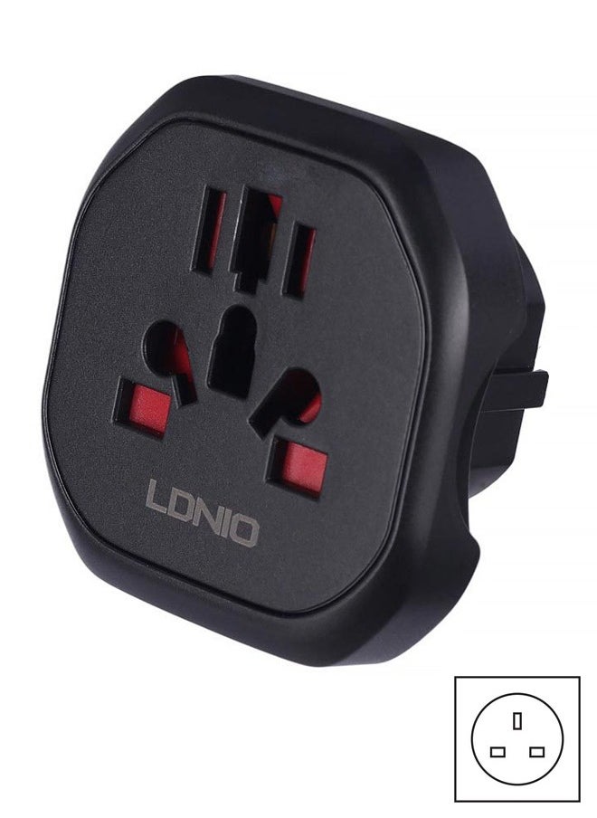 Universal Conversion Plug for Travel Adaptor Connect to The Worldwide Charger Plug US/AU/EU/UK Black - pzsku/Z75B6A26F4BD7EBACEC06Z/45/_/1729085564/4417ae01-adc3-4396-8dc7-12549fe39005