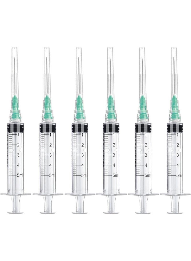 Disposable Luer Lock Syringe 5ml 22G x 1½" – Sterile Single-Use Medical Syringe