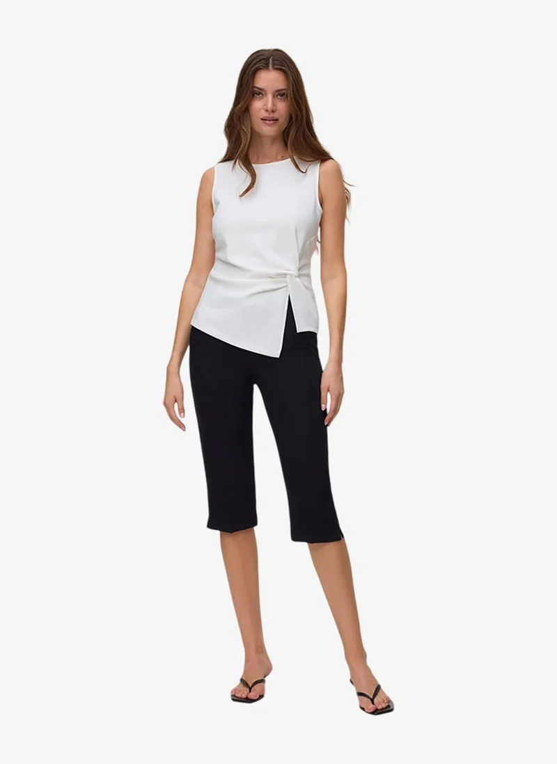Women's VMSMILLA Sleeveless Knot Top Jersey