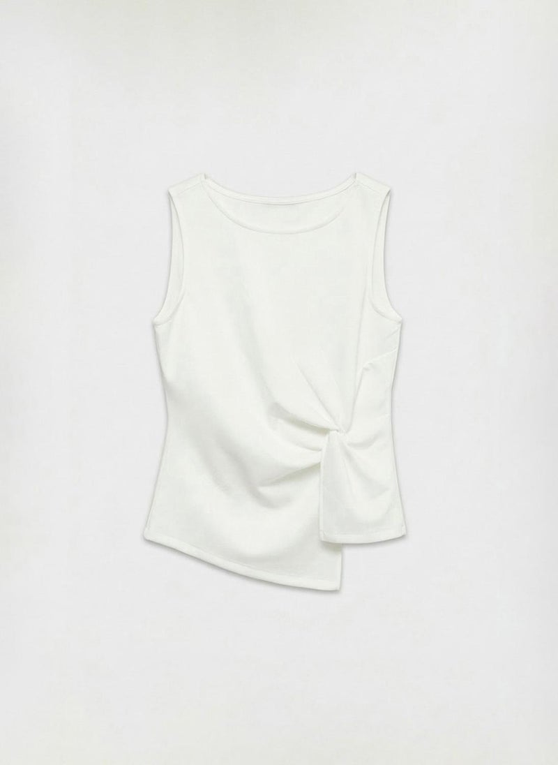 VERO MODA Women's VMSMILLA Sleeveless Knot Top Jersey - Image 5